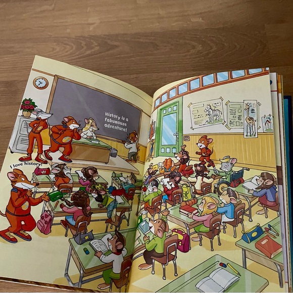 Geronimo Stilton Hardcover - Back in Time - Book 2 from Journey in Time Series - Picture 5 of 7